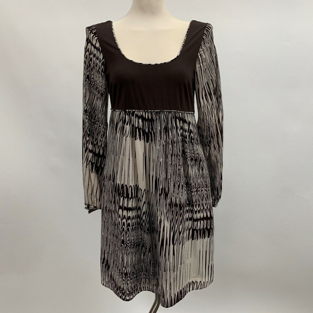 Laundry‎ by Design Women's Dress Small Medium Brown Multi-color NWOT